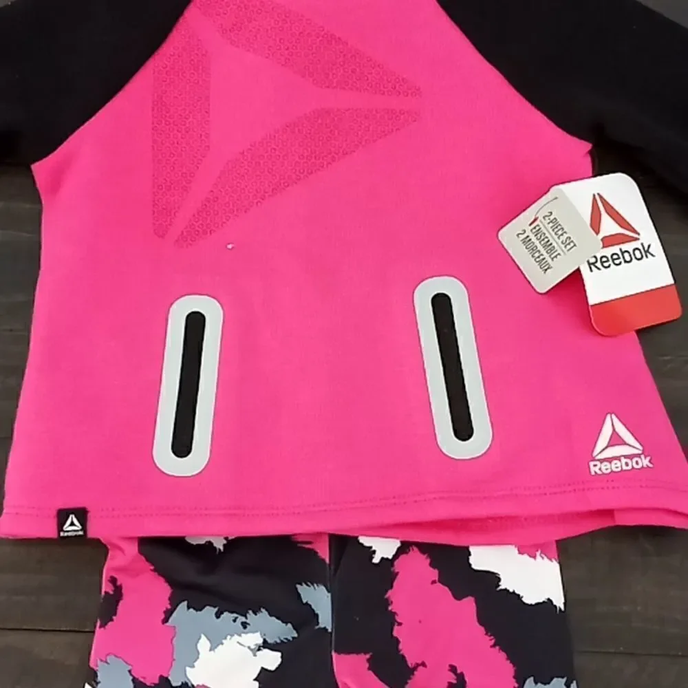 Reebok Little girls active set 12 months
